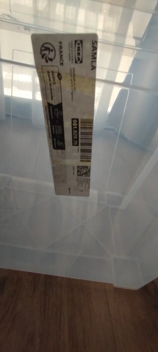 Caja Almacenaje Samla 65L Ikea