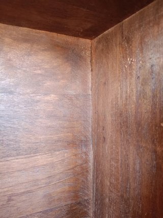 2 Librerías coloniales de madera natural