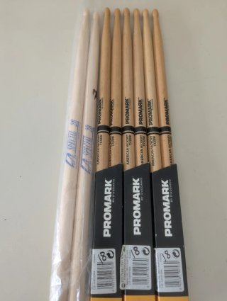 Pack de baquetas batería