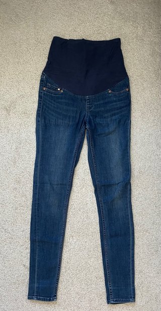 Pantalón premamá vaquero azul