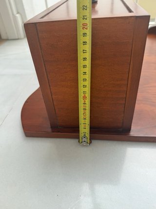 Estantería madera maciza 2 cajones
