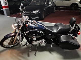 Harley Davidson Sportster 1200 Negra/Azul