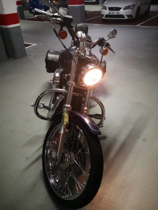 Harley Davidson Sportster 1200 Negra/Azul