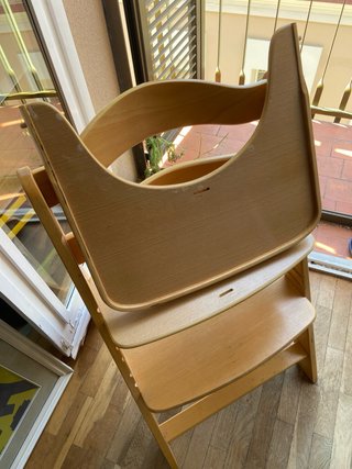 Trona de madera Hauck