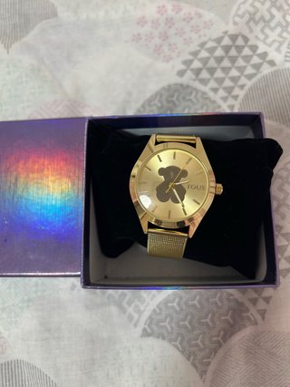 Reloj Dorado imitacion tous  nunca usado
