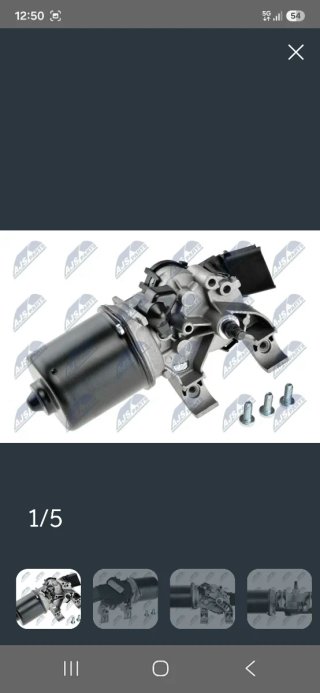 Motor Limpiaparabrisas Delantero Nissan Note E11