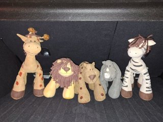 Set de 5 Animales de Peluche