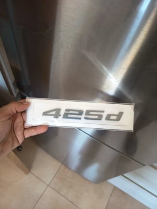 Anagrama BMW 425d Serie 4