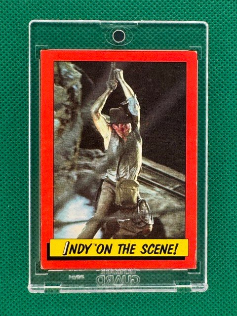 Indiana Jones 1984 Topps #66 Harrison Ford