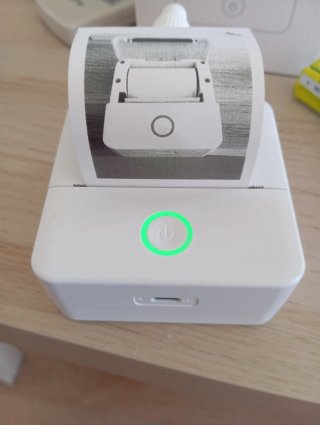 Mini Impresora Portátil esynic. Térmica.