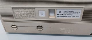 Radio Cassette Estéreo Plata