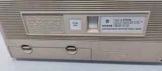 Radio Cassette Estéreo Plata