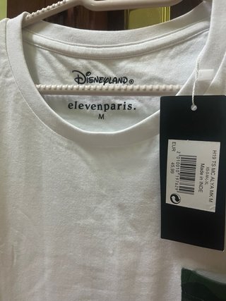 Camiseta Disney Mickey Mouse Blanca Talla M