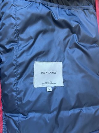 Chaleco Acolchado Azul Jack & Jones
