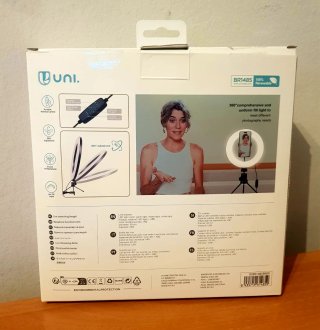 Aro de Luz LED con Soporte para Móvil