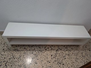 Mueble TV Blanco Ikea Lack