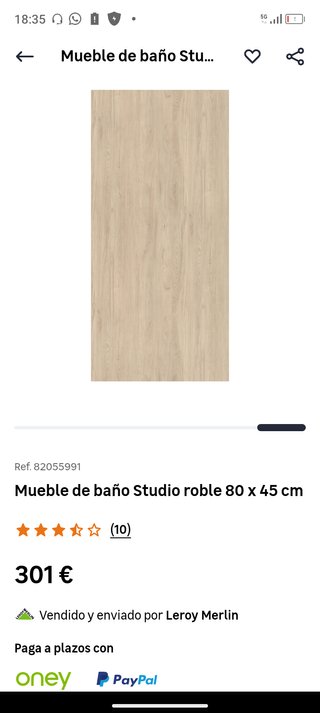 Mueble de baño estilo industrial