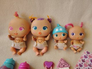 Set de 4 Muñecos Bellies