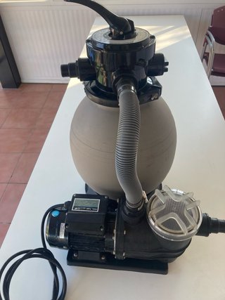 Depuradora de arena para piscina