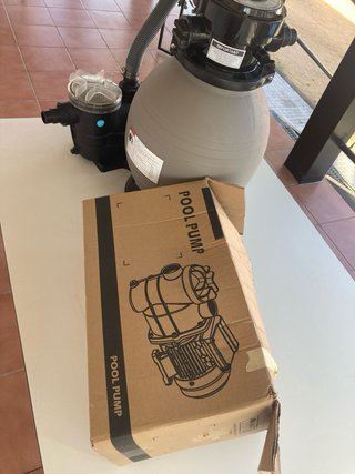 Depuradora de arena para piscina