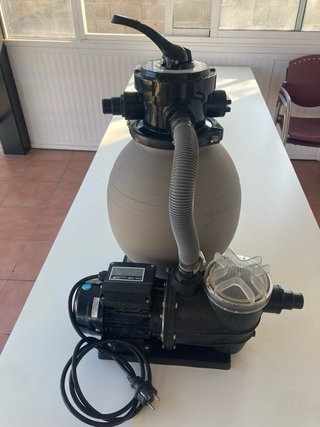 Depuradora de arena para piscina