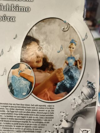 Muñeca Barbie Cenicienta Luces Mágicas