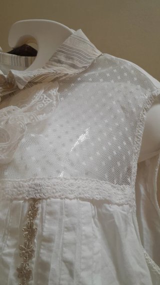 Camicetta bianca in cotone