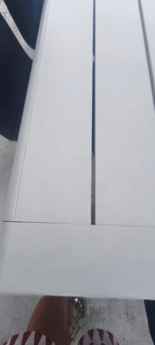 Conjunto de Comedor Exterior , mesa metalica
