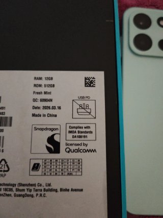OnePlus Nord 6 12'512 factura