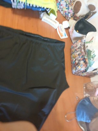 body senza spalline  nero