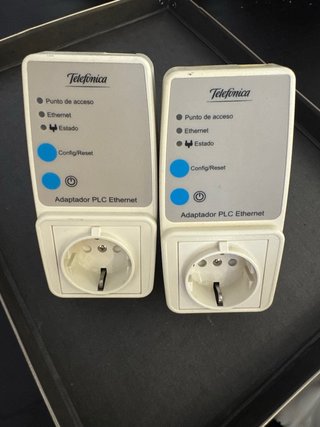 Set de 2 Adaptadores PLC Ethernet Telefónica