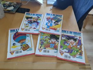 Varios comics de Bola de Drac serie Blanca