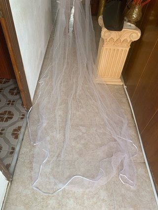 Vestido de Novia Raso Encaje Perlas