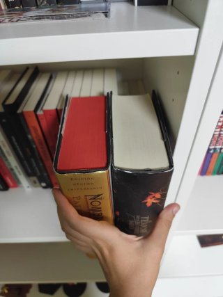 Libros El Nombre del Viento y El Temor de un Hombr