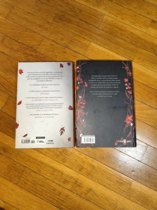 Libros El Nombre del Viento y El Temor de un Hombr