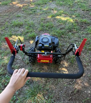 Desbrozadora de ruedas con hilo ROTECO MULCHER 60