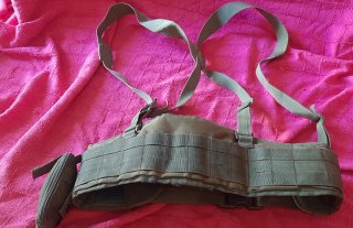 Cinturón Táctico de Combate con Sistema MOLLE