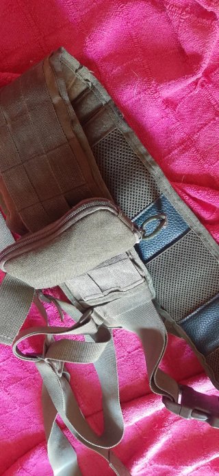 Cinturón Táctico de Combate con Sistema MOLLE
