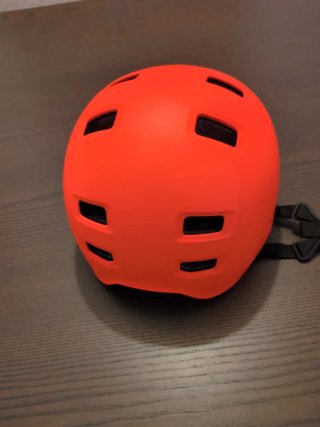 Casco Oxelo Patín/Skate Naranja