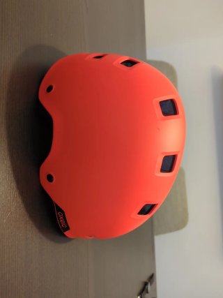 Casco Oxelo Patín/Skate Naranja