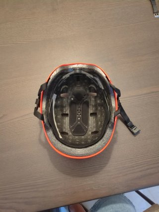 Casco Oxelo Patín/Skate Naranja