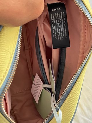 Bolso Tous Amarillo y Turquesa