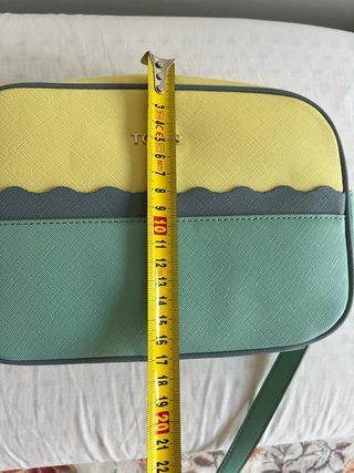 Bolso Tous Amarillo y Turquesa