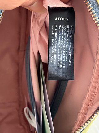 Bolso Tous Amarillo y Turquesa