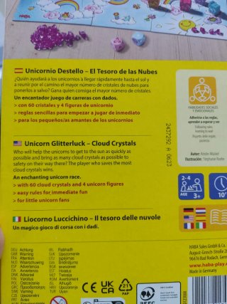 Juego HABA Unicornio Destello