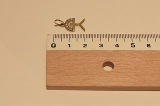 COLGANTE INDALO DE ORO 18K/1.0GR