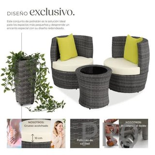 Conjunto de muebles de jardín