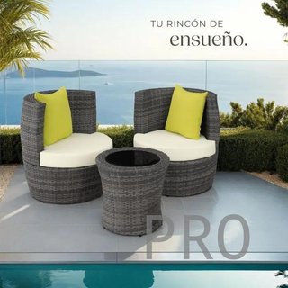 Conjunto de muebles de jardín