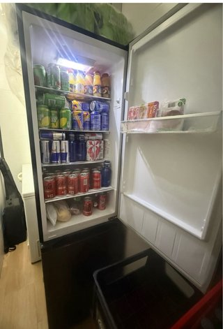 Frigorífico Combi CHiQ Negro