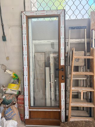 Puerta PVC Roble Serie Energeto Neo 76